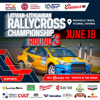 Ready for race 3, Raassilla RX track, JUNE 18 