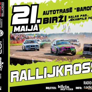 Latvian-Lithuanian rallycross championship Round 2, MAY 21, Baroni track