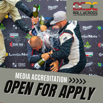 Media accreditation - open for apply