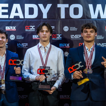 READY TO WIN 2025 apbalvošanas ceremonija