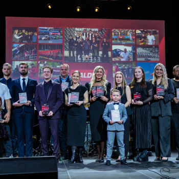 READY TO WIN 2025 apbalvošanas ceremonija