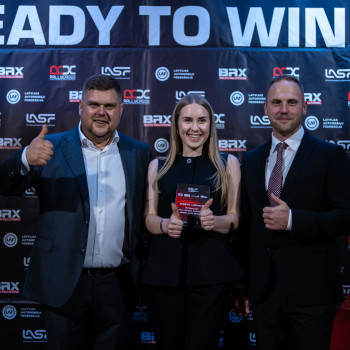 READY TO WIN 2025 apbalvošanas ceremonija