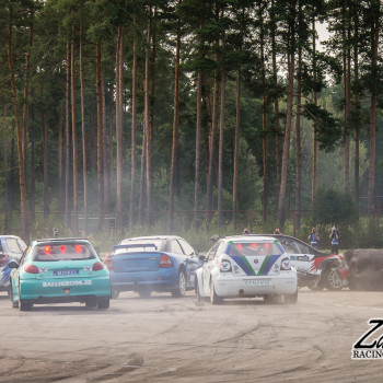 NEZ Rallycross 2nd round Bikernieki 2016 