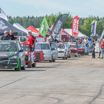 Aizvadīts Latvijas Rallijkrosa čempionāta 2. posms