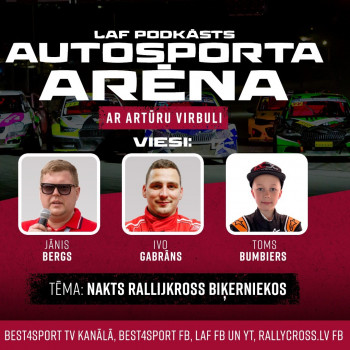 Latvijas Automobiļu federācijas podkāsts "Autosporta arēna"