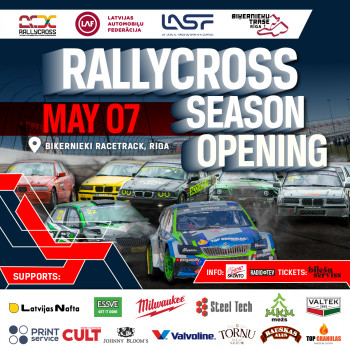 RALLYCROSS SEASON OPENING RACE MAY 7, BIKERNIEKI