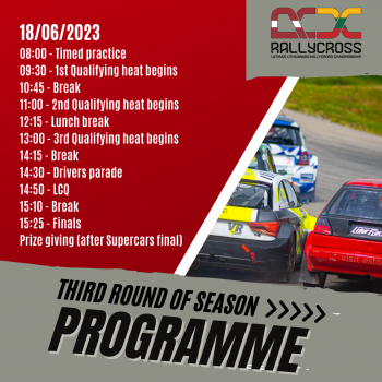 PROGRAMME - THIRD ROUND OF SEASON 2023