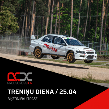 TEST DAY AT BIĶERNIEKI RACETRACK / 25.04