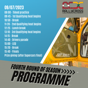 RACE PROGRAMME