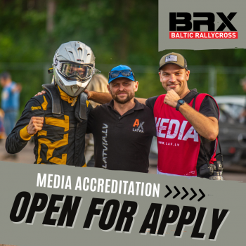 Media accreditation - open for apply