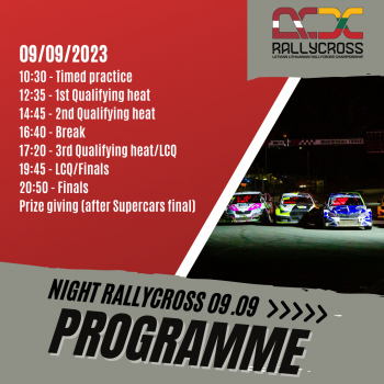 RACE PROGRAMME