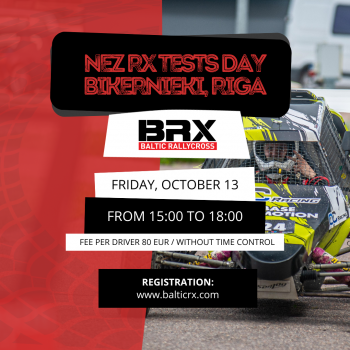 RX PRE-RACE TEST DAY OCTOBER 13TH, BIKERNIEKI